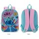 preview thumbnail 94 of 128, Girls 15" Backpack with Padded Straps & Zip Compartment - Ideal Toddler Bookbag for School & Travel