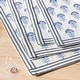 preview thumbnail 53 of 91, over&back Hand-Blocked 100% Cotton Placemats - Machine Washable - Set of 4