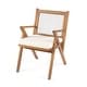 preview thumbnail 6 of 7, Roomfitters Outdoor Expandable Dining Set 7 Piece Acacia Wood Table Rope Woven Chairs, 71-95 Inch, Teak Grey