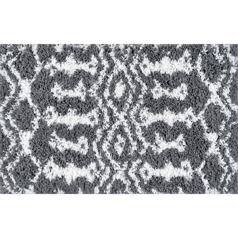 Joy Shag Mediterranean Geometric Indoor Area Rug