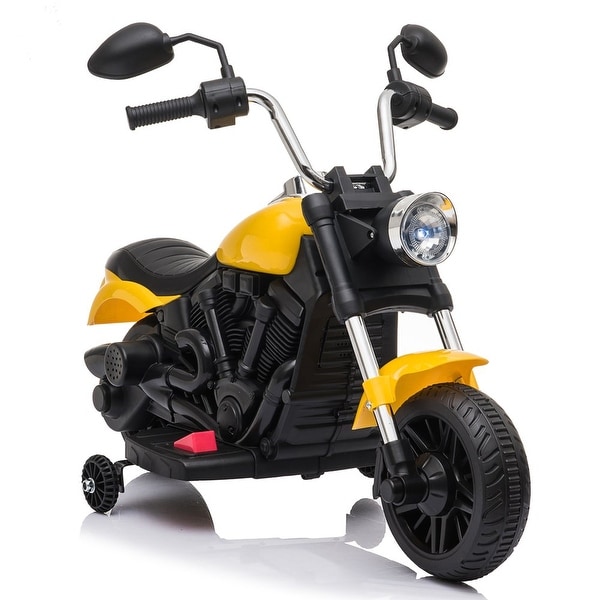 kids motorcycle with training wheels