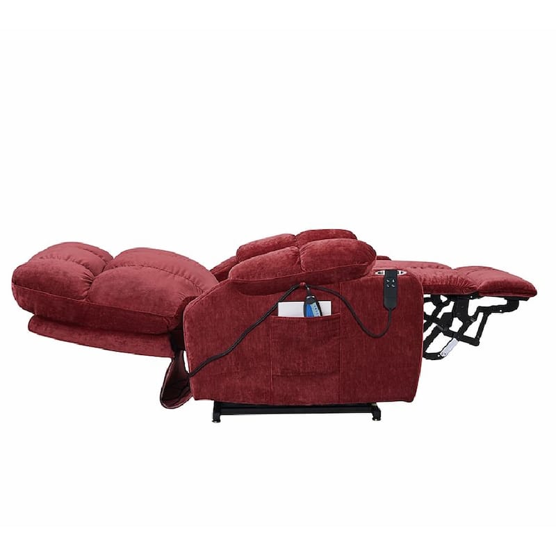 Infinite Position Lay Flat 180° Recliner with Heat Massage