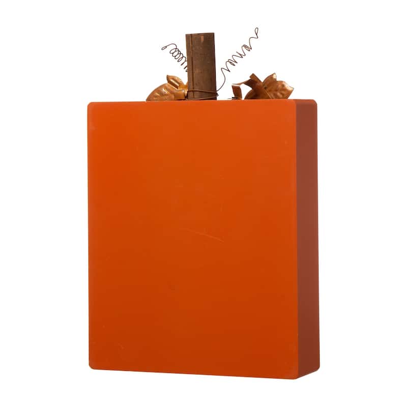 Glitzhome Set of 3 Fall Wooden Pumpkin Table Decor