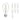 Bulbrite Pack of (8) 7 Watt Dimmable Clear Filament ST18 Medium (E26) LED Bulb