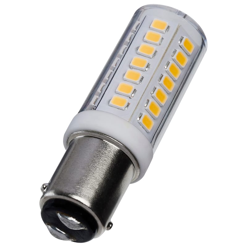 4.5 Watt T6 LED Clear Finish BA15s Base 3000K 12V - Clear