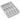 Classic Large Silverware Tray, 6-Compart,Soft-Grip Lining-Rubber Feet
