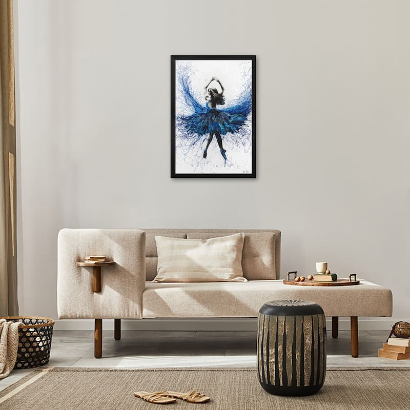York Crystal Dance Premium Framed Poster by Ashvin Harrison