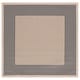 preview thumbnail 118 of 133, SAFAVIEH Courtyard Sherrie Border Indoor/ Outdoor Waterproof Patio Backyard Rug 4' Square - Grey/Cream