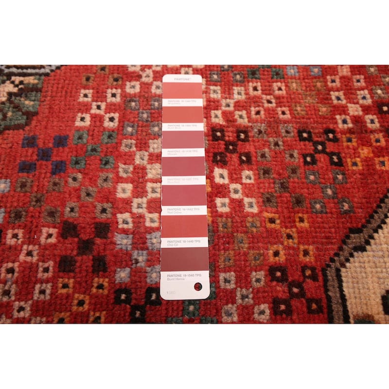 ECARPETGALLERY Hand-knotted Konya Anatolian Red Wool Rug - 4'7 x 9'9