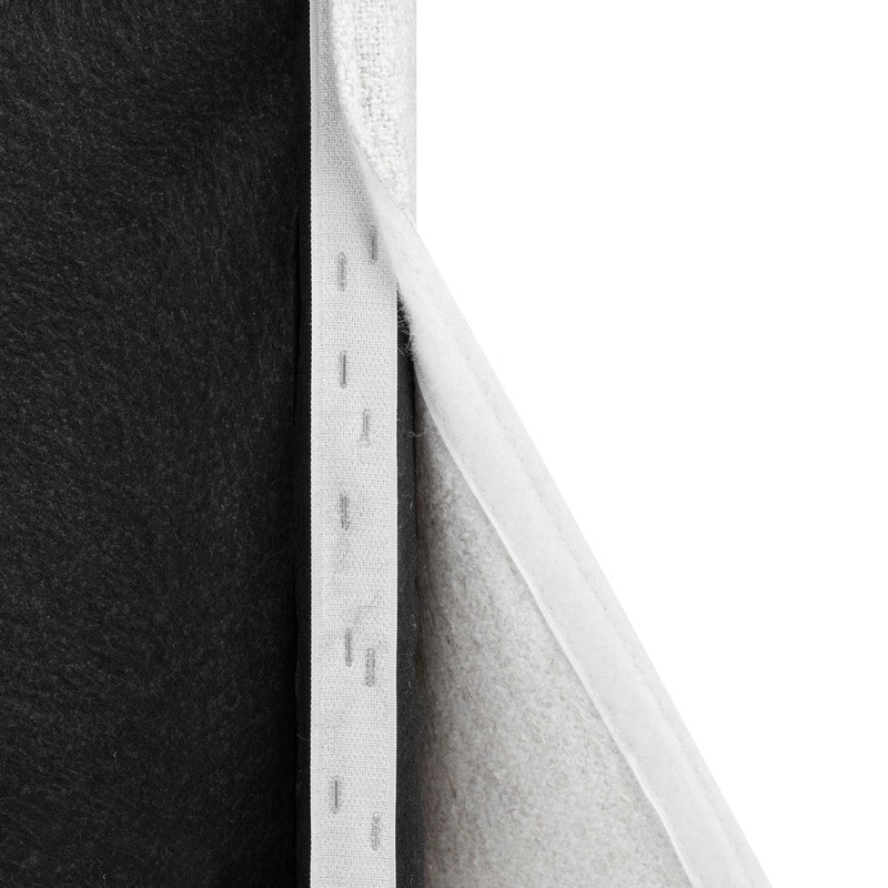 Spruce & Spring Iris Modern Upholstered Fabric Dining Chair with Casters