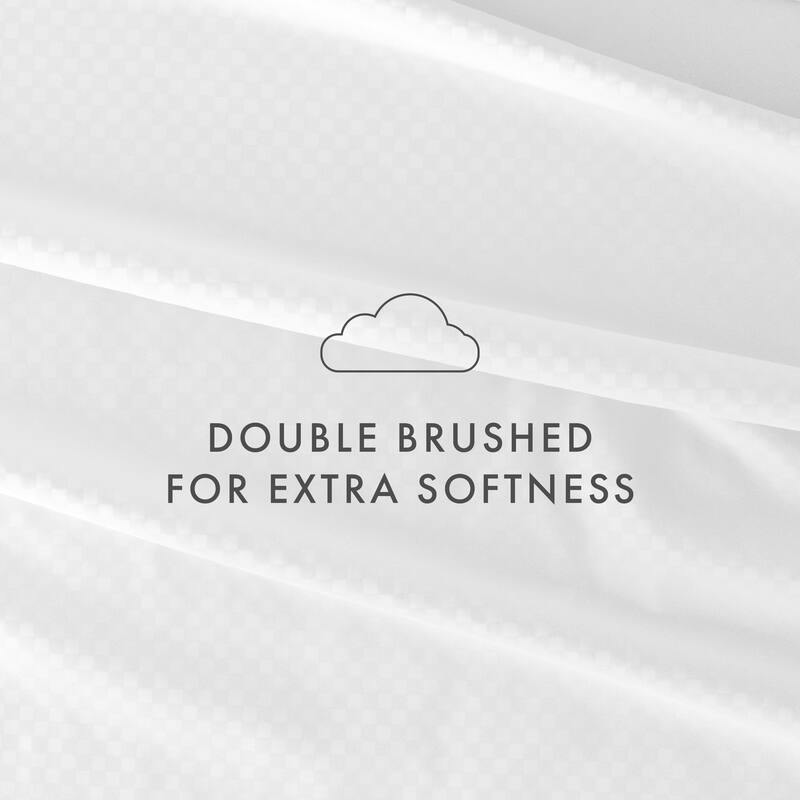 Becky Cameron Premium Checkered Pattern Microfiber 4-piece Deep Pocket Bed Sheet Set