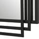 preview thumbnail 4 of 5, Uttermost Amherst Black Iron Mirror