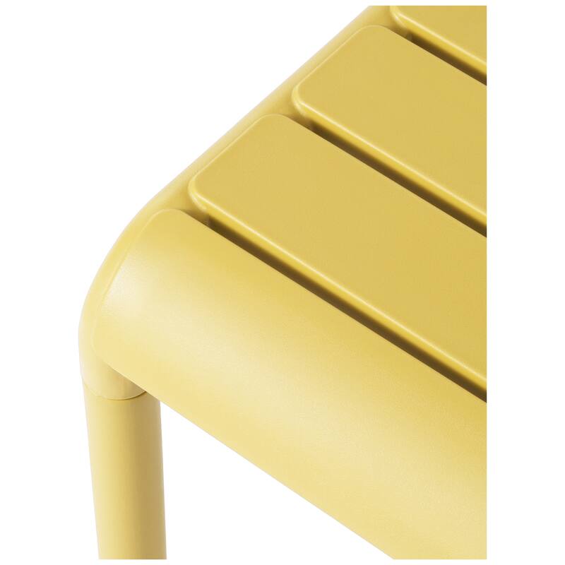 Frond and Form Square Outdoor Side Table (Set of 2)