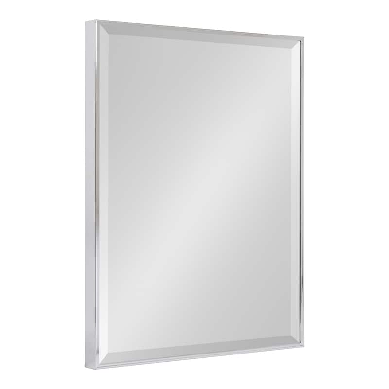 Rhodes Framed Decorative Wall Mirror - 18.75x24.75 - Silver