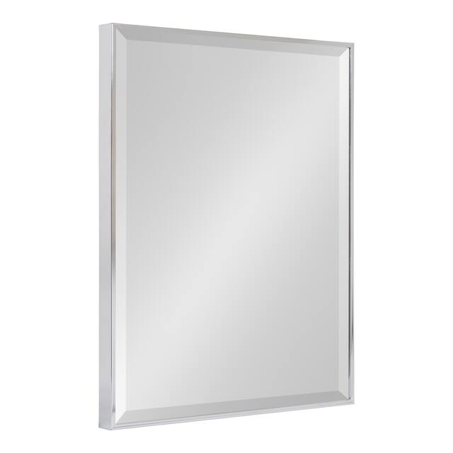 Rhodes Framed Decorative Wall Mirror - 18.75x24.75 - Silver
