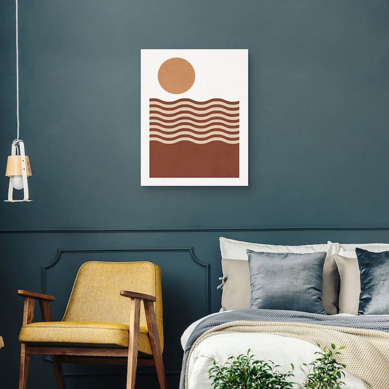 Graphic Sea by Sisi and Seb Canvas Art Print
