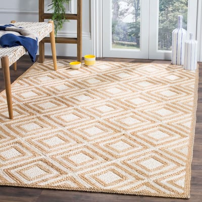 SAFAVIEH Handmade Cape Cod Alzira Coastal Jute Rug