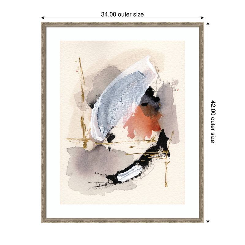 Kate and Laurel Framed Art Urban Wanderer 2 by Xizhou Xie