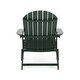 preview thumbnail 15 of 44, Malibu Outdoor Acacia Wood Adirondack Chair by Christopher Knight Home