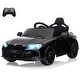 preview thumbnail 7 of 28, 12V Ride On Toy Car for Kids with Remote Control and LED Light Black