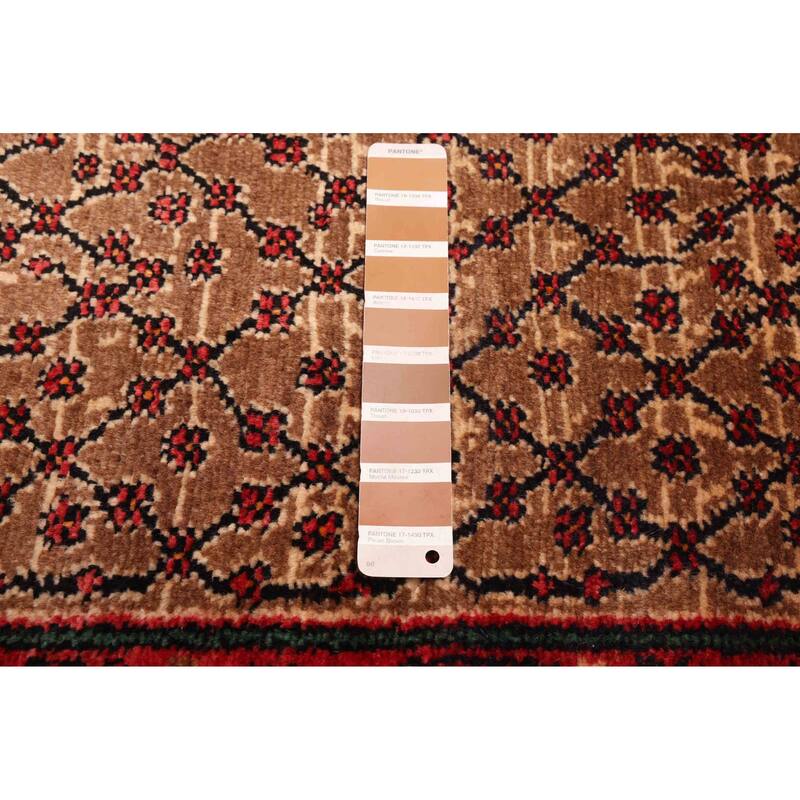 ECARPETGALLERY Hand-knotted Anatolian Light Brown Wool Rug - 4'4 x 7'11