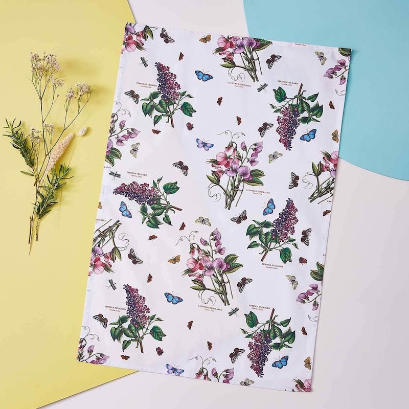Pimpernel Botanic Garden Tea Towel - 18 inch x 29 inch