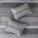 preview thumbnail 20 of 25, Madison Park Melody 6 Piece Reversible Jacquard Quilt Set with Throw Pillows