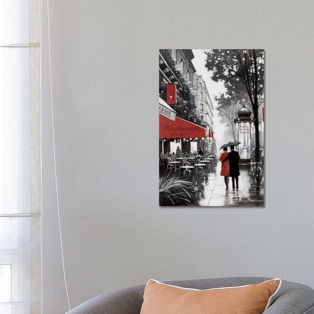 iCanvas "Rainy Paris II" by E.A. Orme Canvas Print