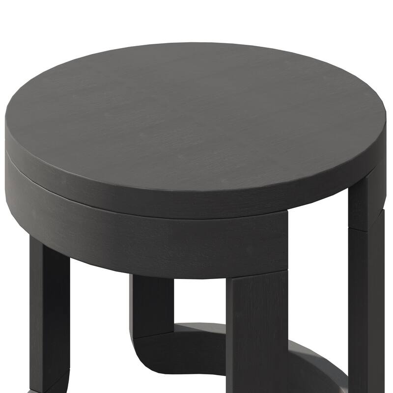 Corvus Rosario Acacia 20" Round Outdoor Coffee Table