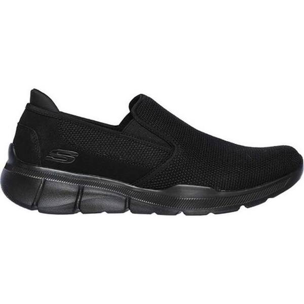 Shop Skechers Men S Equalizer 3 0 Sumnin Slip On Sneaker Black Black Overstock 21225159
