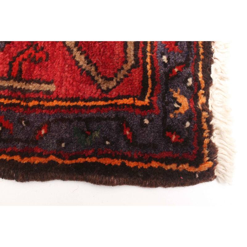 ECARPETGALLERY Hand-knotted Anadol Red Wool Rug - 4'8 x 6'7