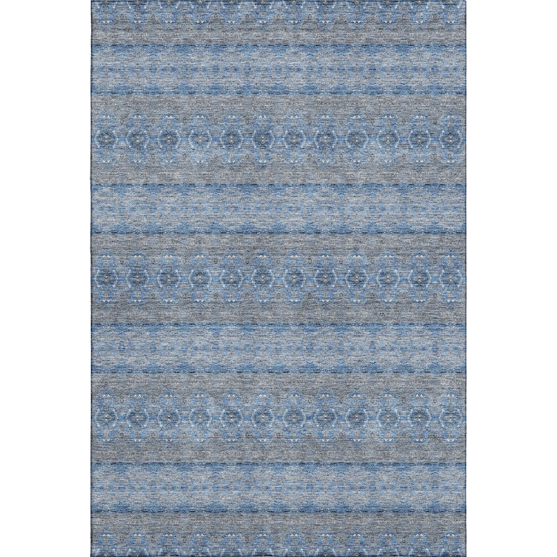 Premium Washable Super Soft Boho Stripes Mayfield Rug