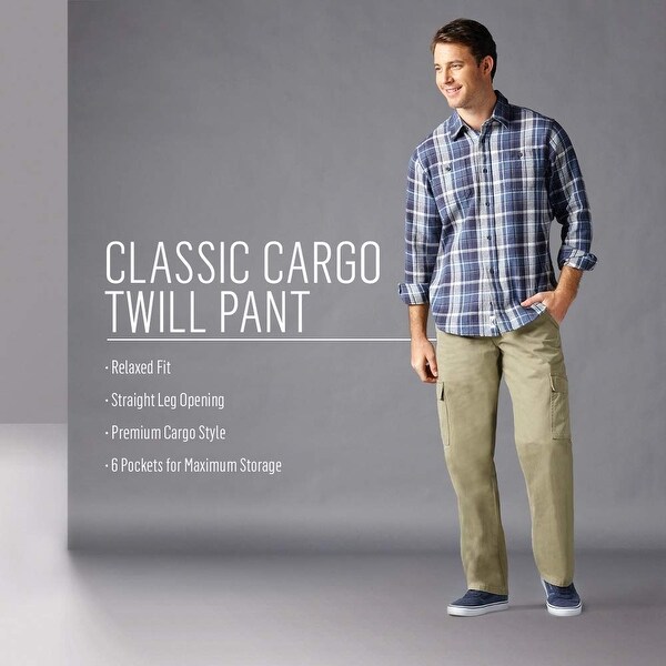 Wrangler big men's cargo pants sale
