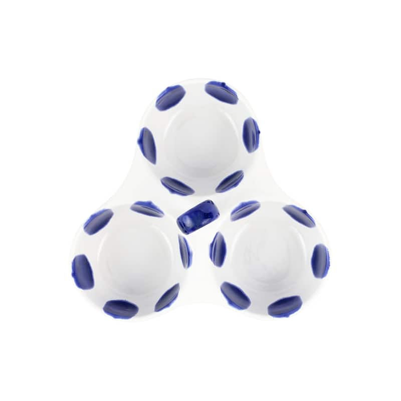 Santorini Dot Three-Part Server