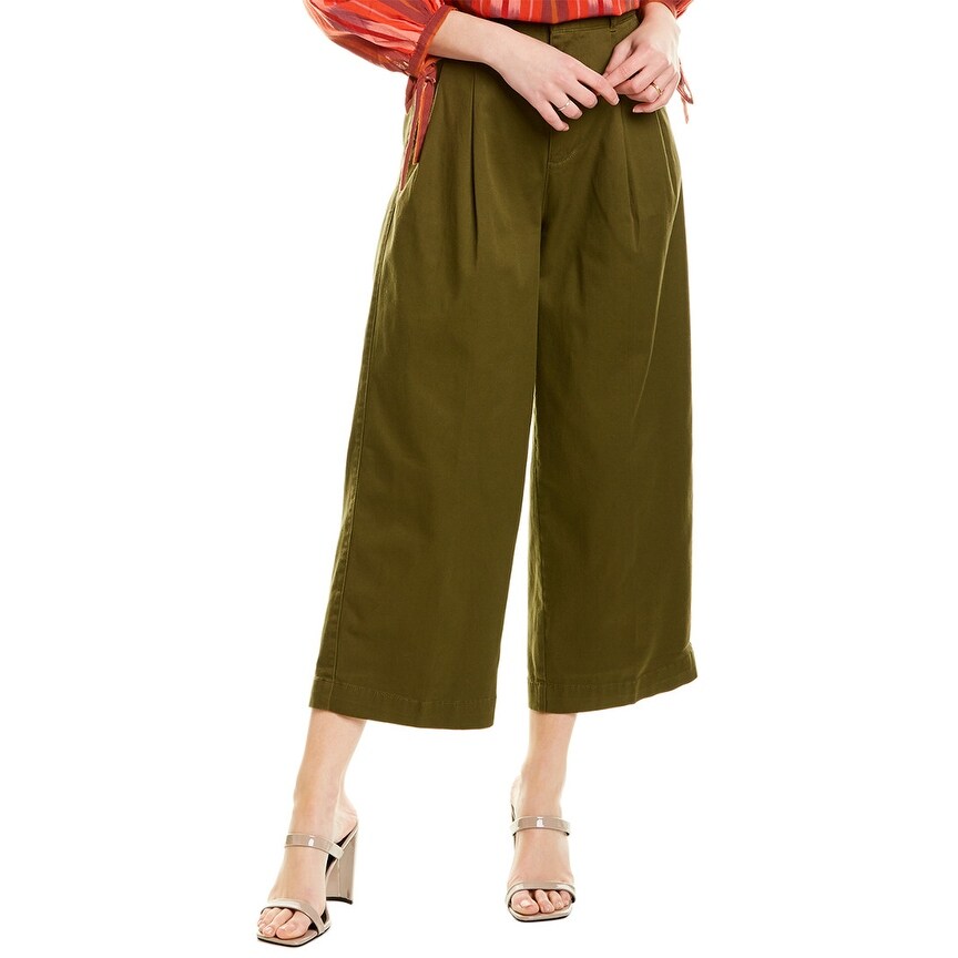 madewell pleated wide leg pants