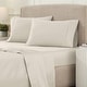 preview thumbnail 20 of 114, Superior Egyptian Cotton 1200 Thread Count Eco-Friendly Solid Sheet Set King - Ivory