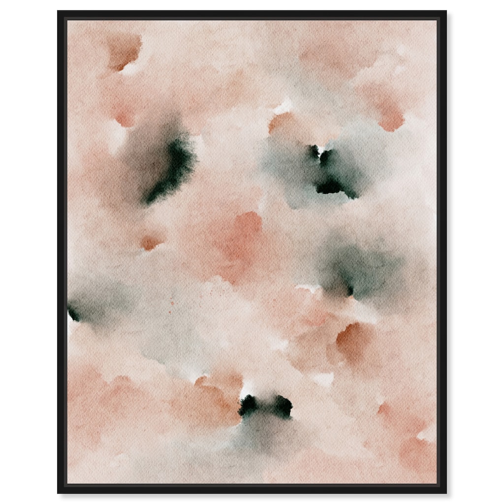 Art Remedy Smore'S Marshmallows Framed Watercolor Boho Abstracts