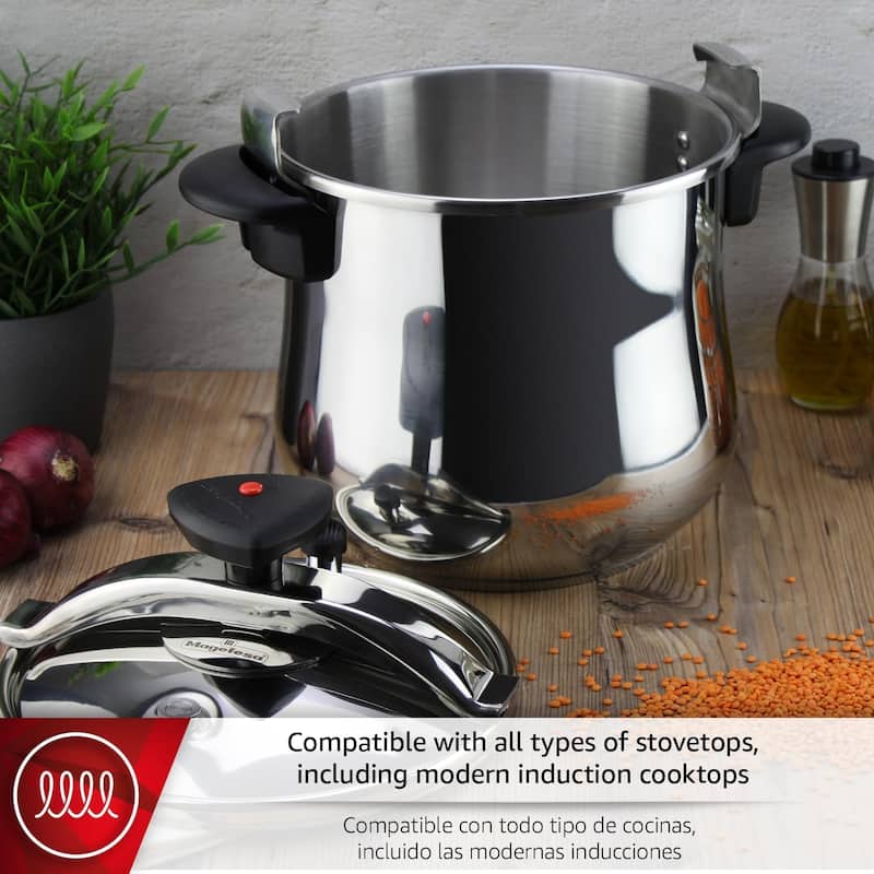 Magefesa Star Belly Stainless Steel Pressure Cooker