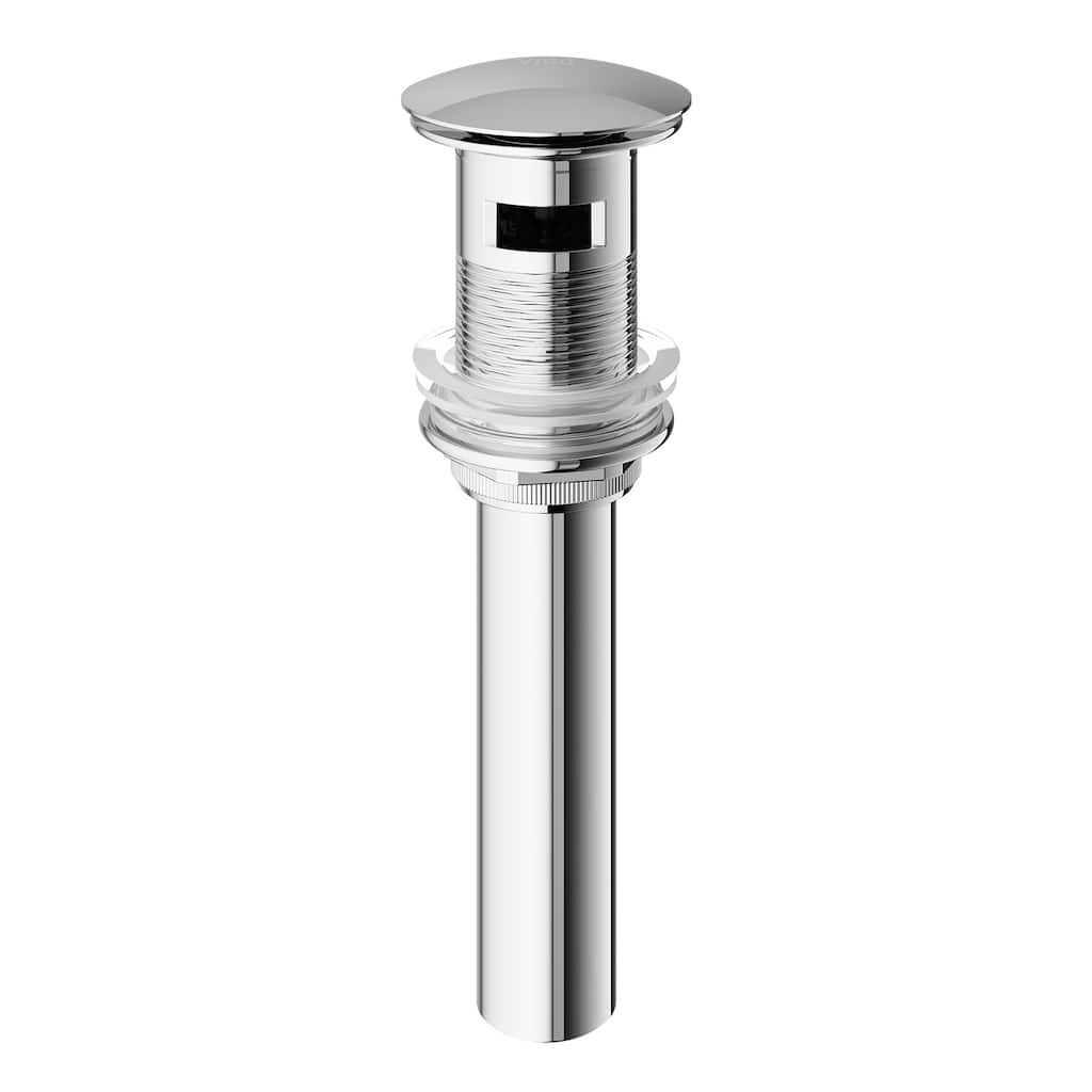 VIGO 1.75" W Bathroom Sink Pop-Up Drain in Chrome