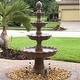 preview thumbnail 5 of 13, Large Tiered Ball Outdoor Water Fountain Backyard Garden Feature - 80"