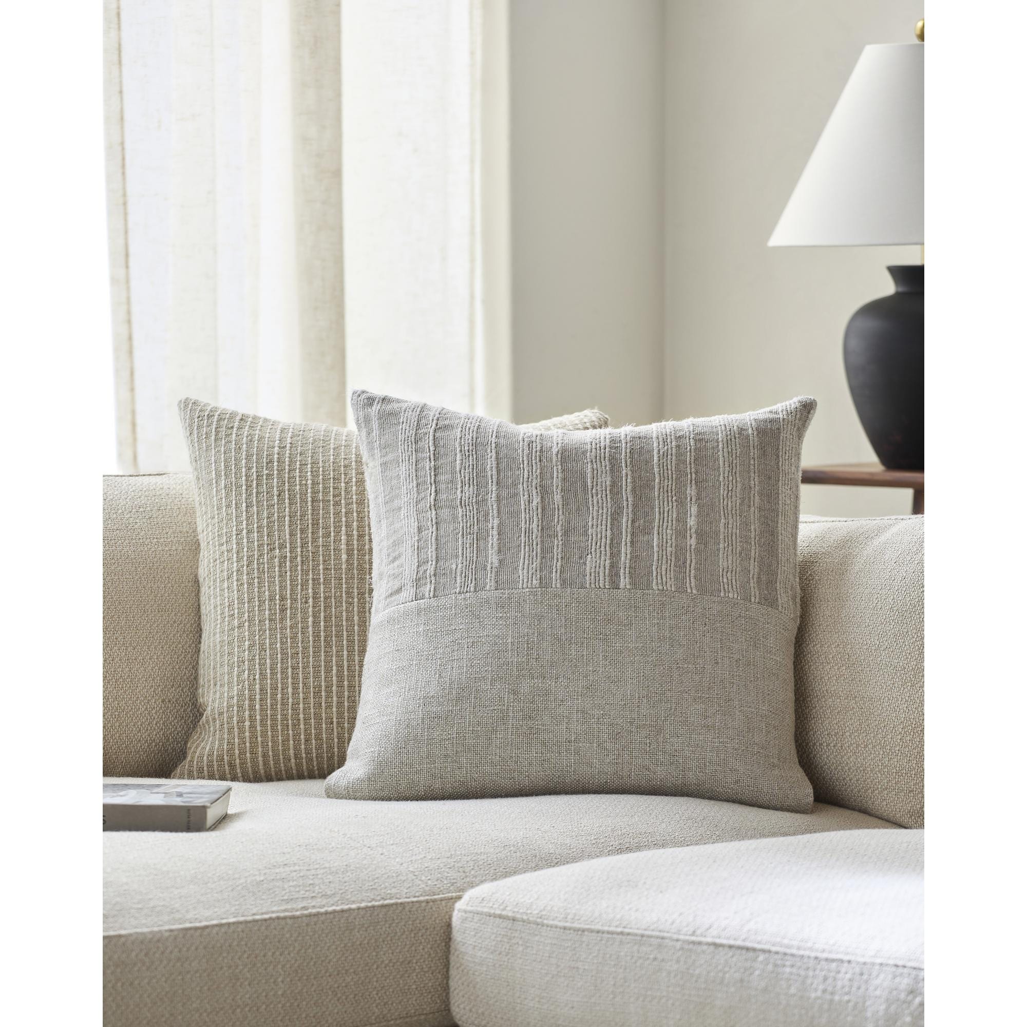 Jordy Farmhouse Patchwork Accent Pillow
