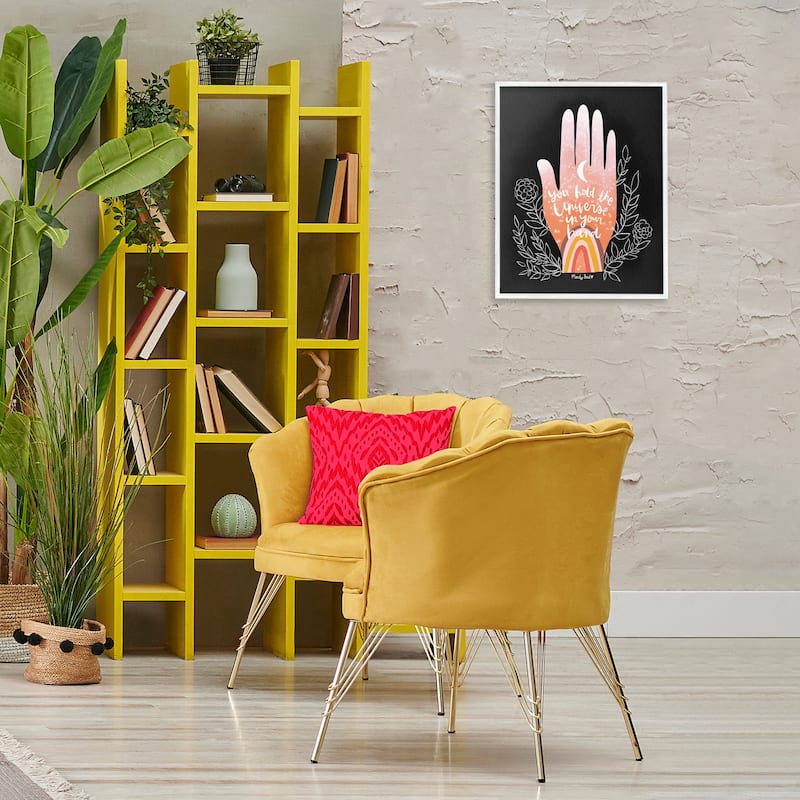 Stupell Universe In Your Hand Framed Giclee Art Design By Mandy Ford Art + Illustration