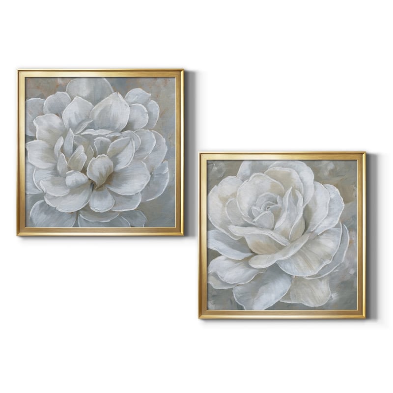 Bombshell Bloom I Premium Framed Canvas - Ready to Hang