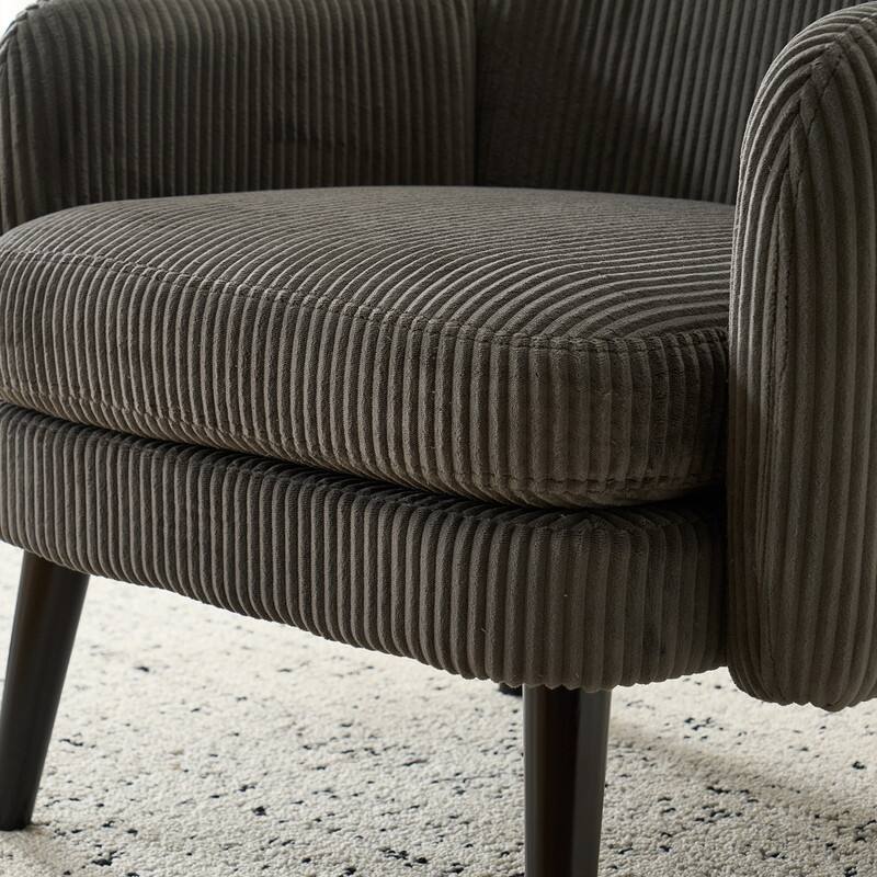 Living Room Corduroy Armchair