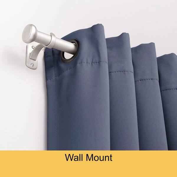 Shop Kenney Weaver 1 Indoor Outdoor Rust Resistant Curtain Rod