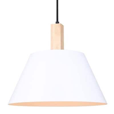 Canarm IPL1124A01 Harlyn 15" Wide Wood Pendant