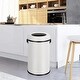 preview thumbnail 25 of 28, 17 Gallon/65 Liter Stainless Steel Trash Can, Round Trash Can