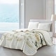 preview thumbnail 1 of 5, Wellco Bedding Comforter Set Bed In A Bag - 3 Piece Floral Bedding Sets - Oversized Bedroom Comforters, White King