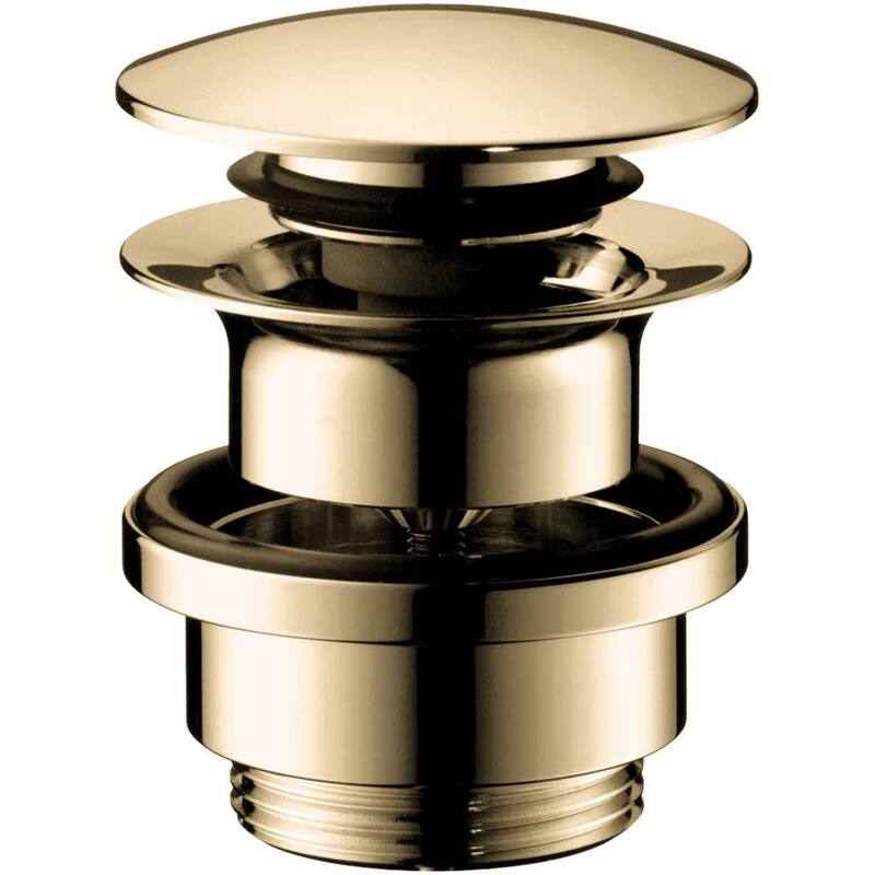 Hansgrohe Bathroom Accessories 1-1/4" Drain Assembly - Less Overflow - Polished Gold Optic