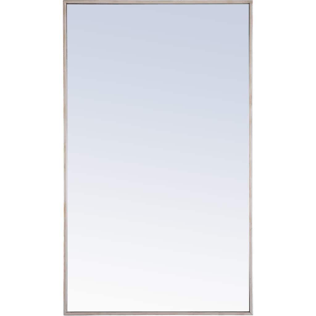 Elegant Lighting Eternity 40"x 24" Rectangular Metal Framed Wall